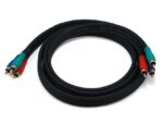 TopSync Ultra Speed 10ft male 3RCA-3RCA component video cable