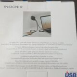 Insignia 112W 3-Port USB-C/USB-A Wall Charger with USB Cable (NS-PW3X1A1C2B22B-C)