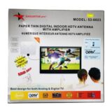 Eaglestar Pro Paper Thin Digital Indoor HDTV Antenna with Amplifier