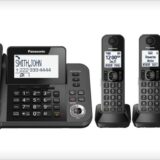 Panasonic KX-TG133C Digital Corded Phone, 3 Cordless Handsets, and Answering System