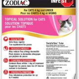 Zodiac Infestop for Cats 4KG and Under
