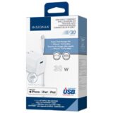 Insignia 30W USB-C Wall Charger - White