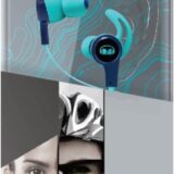 Monster iSport Achieve Headphones with Mic - in-Ear with Mic, Blue