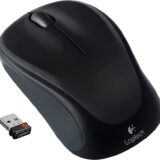 Logitech M317 wireless mouse, soft touch wheel, 12 moth battery life, 33ft/10m range, smooth and accurate cursor control, wireless UBS included