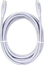 Insignia 10' Lightning to USB-C Cable, Light Purple - Image 3