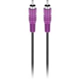 Insignia 15' Subwoofer Cable - Black/Purple