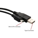 HIGH SPEED 2ft USB Y Cable, USB to USB and USB mini 5pin, 30 day warranty