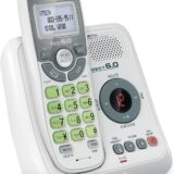 VTech CS6124 DECT 6.0 Cordless Phone with Answering System and Caller ID/Call Waiting, White