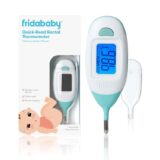 Frida Baby Rectal Thermometer for Baby Digital Fever Thermometer for Babies, Newborns & Infants