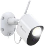 TOUCAN Outdoor Security Camera, Bright LED Light