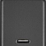 Insignia - 67.5 W 6.6' USB-C Wall Charger with 1 USB-C & 1 USB Ports - Black