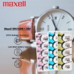 Maxell SR616SW 321 Button Silver Oxide Battery - Image 3