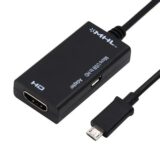 PISEN smart phone HD connecter, Micro USB to HDMI Adaptor for samsung