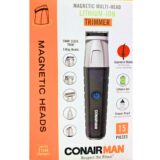 Conair Man Magnetic Multi Head Trimmer Grooming System