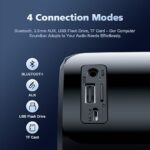 HiFi Stereo Poratble 5.3 Bluetooth Computer Speakers - Image 4