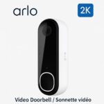Arlo Video Doorbell 2nd Gen With Night Vision 180°
