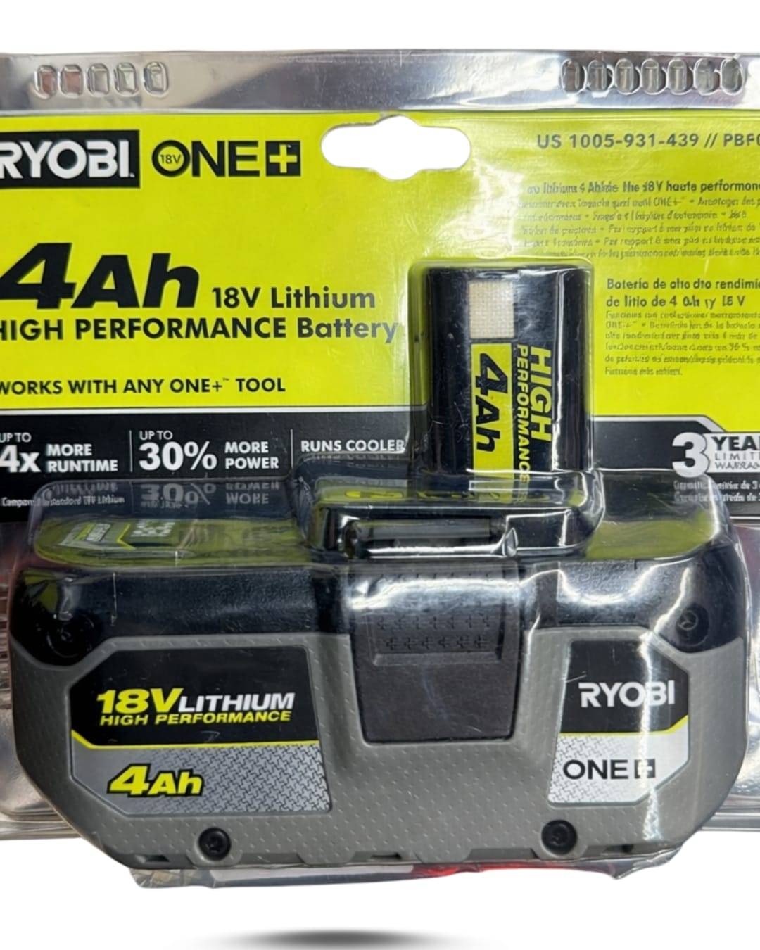 WhatsApp Image 2026-02-10 at 5.24.32 PM Ryobi ONE+ 18V 4Ah Lithium High Performance Battery - Image 1