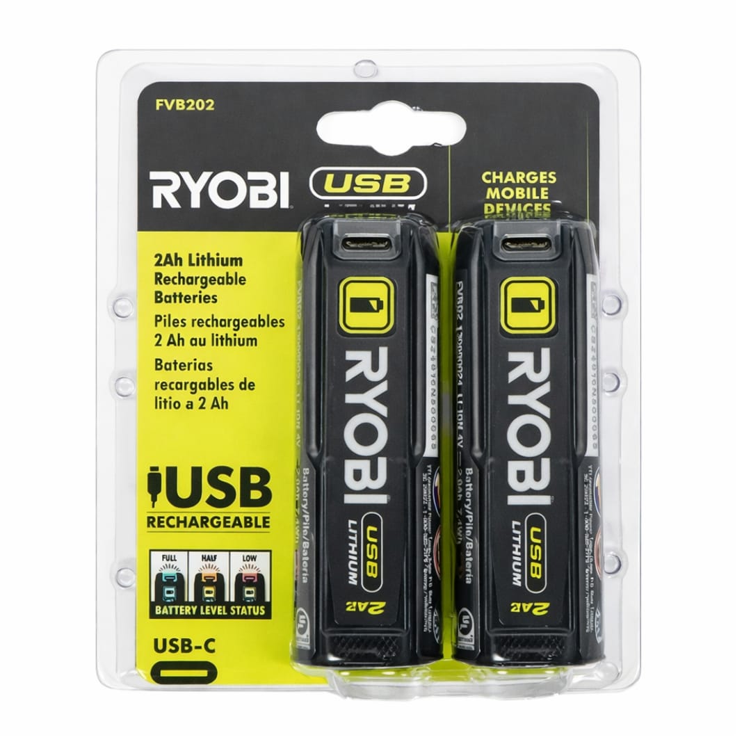 WhatsApp Image 2026-02-19 at 11.01.04 AM Ryobi Usb 2Ah Lithium Rechargeable Battery - Image 1