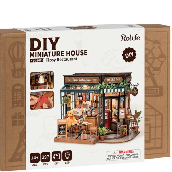 Tipsy Restaurant Diy Miniature House