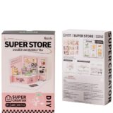 Super Store Double Joy Bubble Tea Diy Miniature House