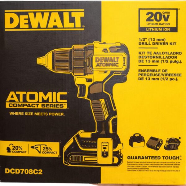 DeWalt Smart Charge Atomic 20V Max Drill/Driver Kit