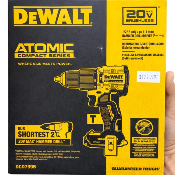 Dewalt Atomic Series 20V Hammer Driller