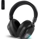 COLUSI X09 Wireless Gaming Headset with Noise Cancelling Mic-2.4GHz Headphones